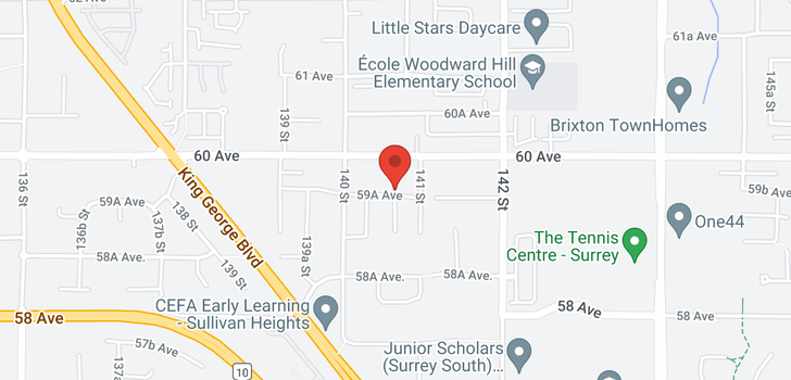 map of 14043 59A AVENUE